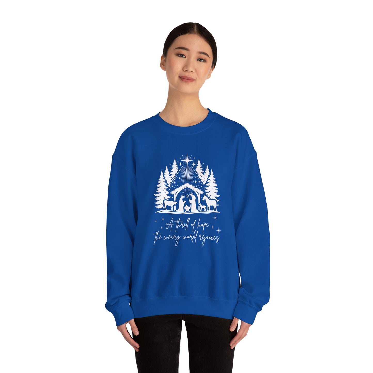 Christmas Carol Sweatshirt | Unisex Winter Apparel