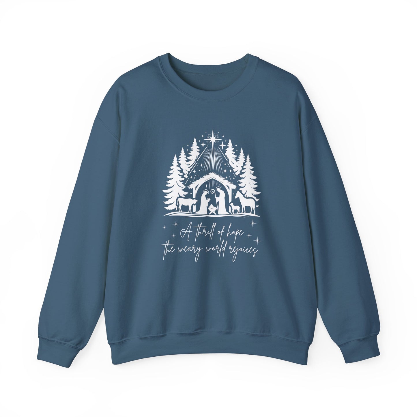 Christmas Carol Sweatshirt | Unisex Winter Apparel