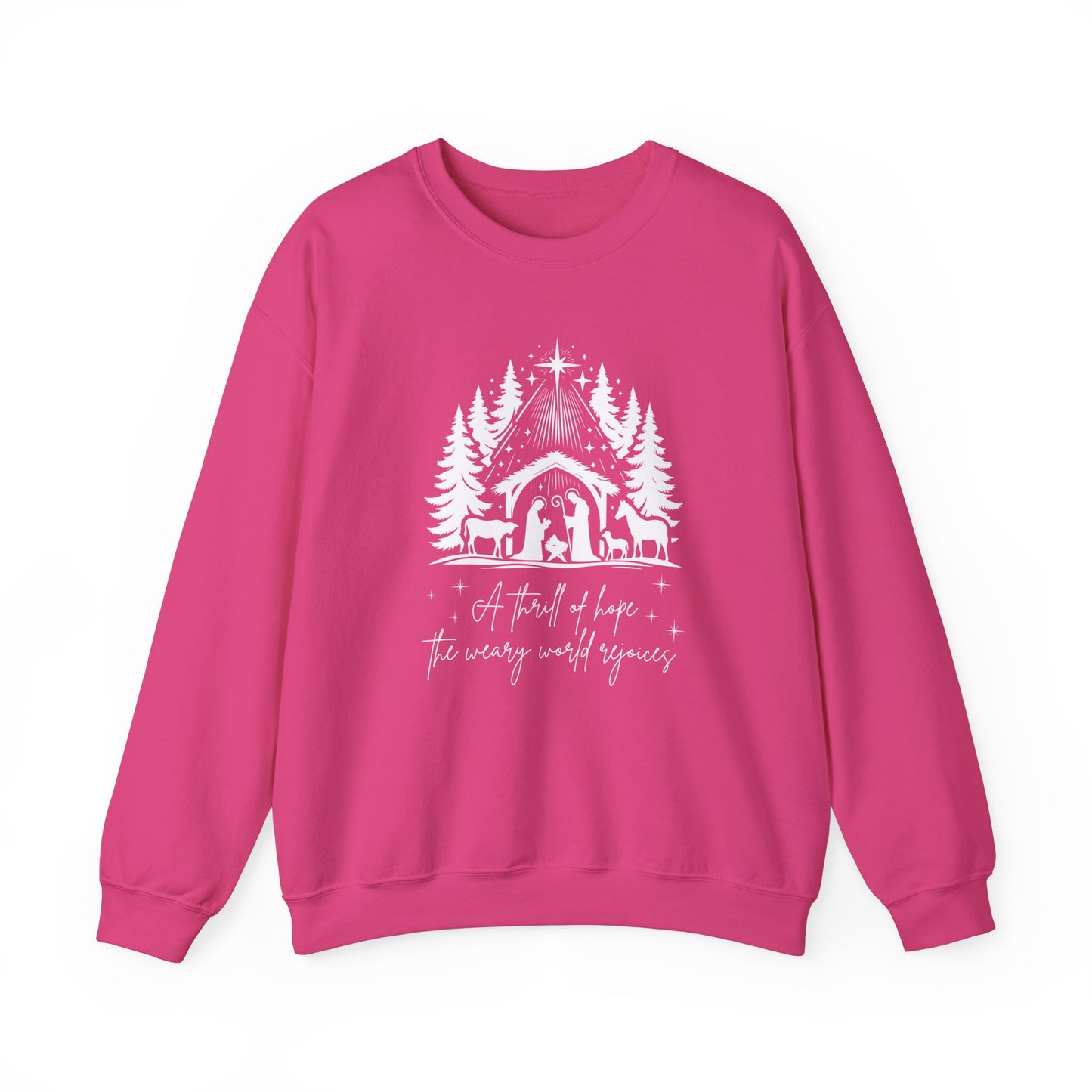 Christmas Carol Sweatshirt | Unisex Winter Apparel