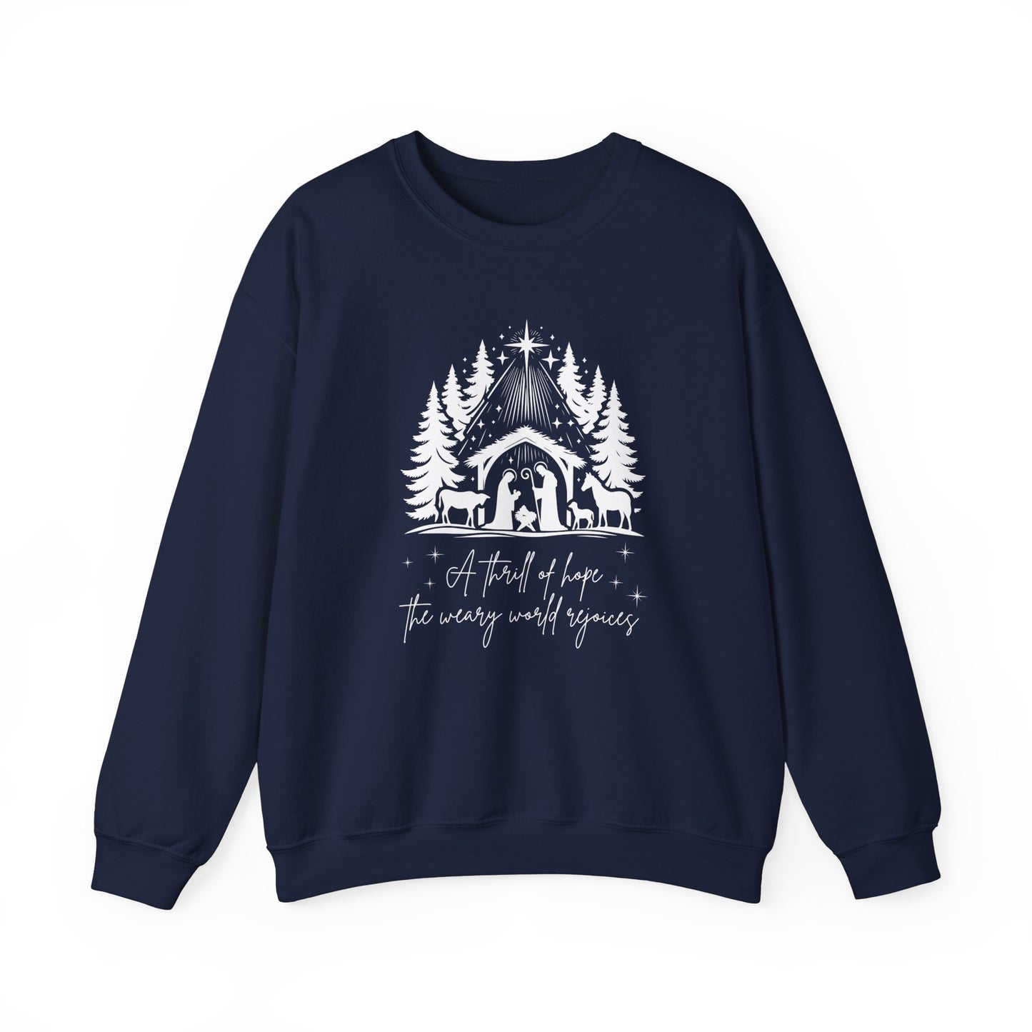 Christmas Carol Sweatshirt | Unisex Winter Apparel