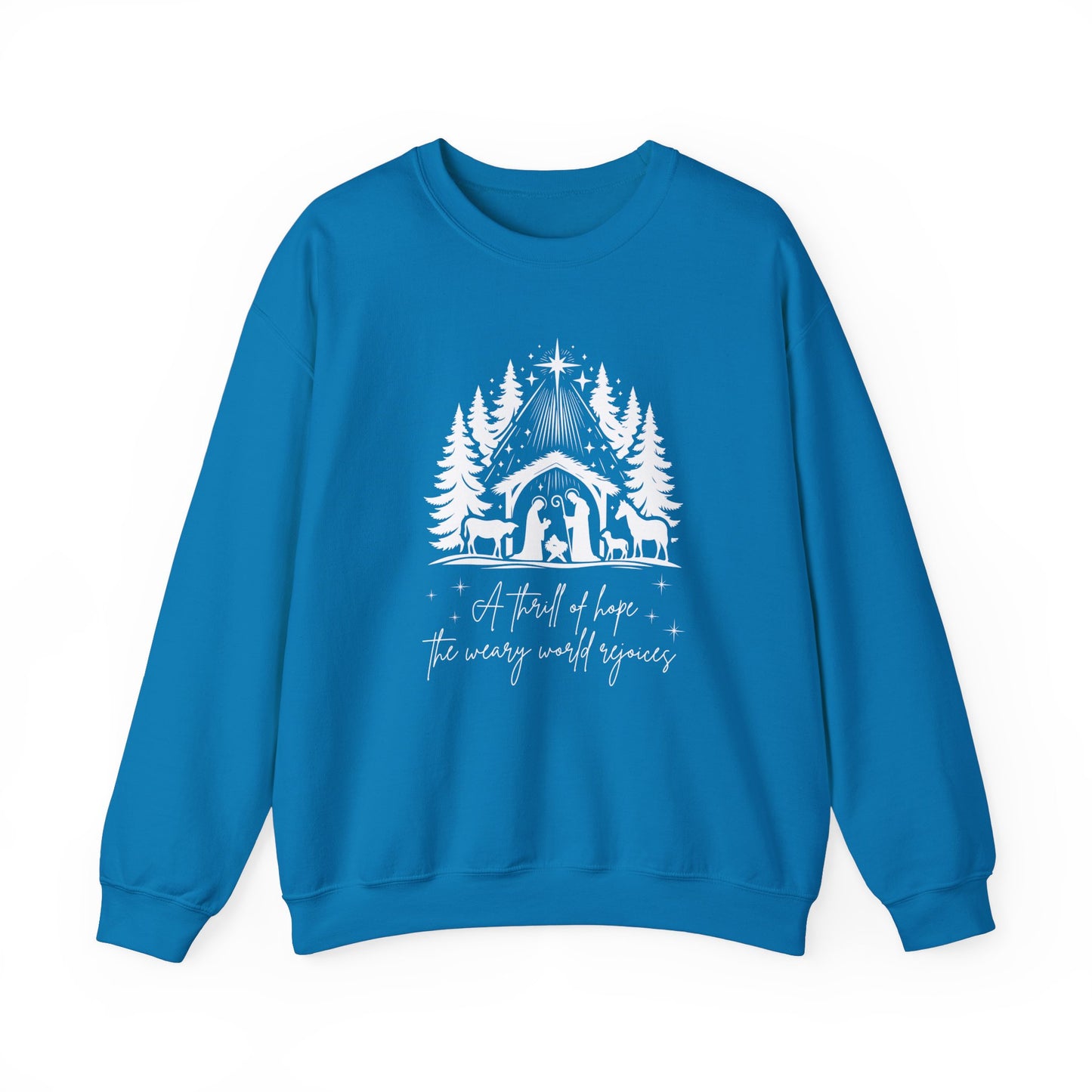 Christmas Carol Sweatshirt | Unisex Winter Apparel