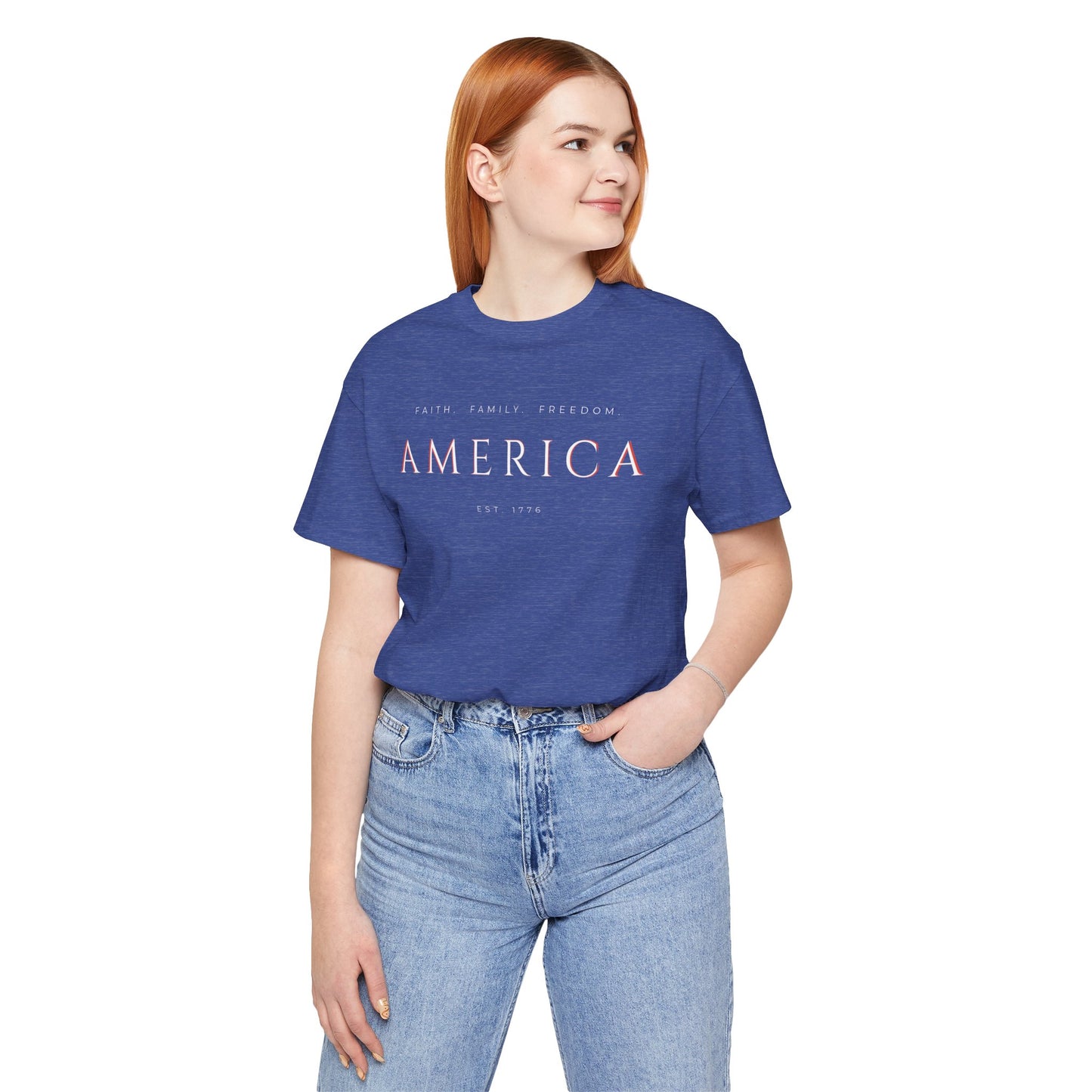 Faith Family Freedom Unisex T-Shirt | Patriotic Tee