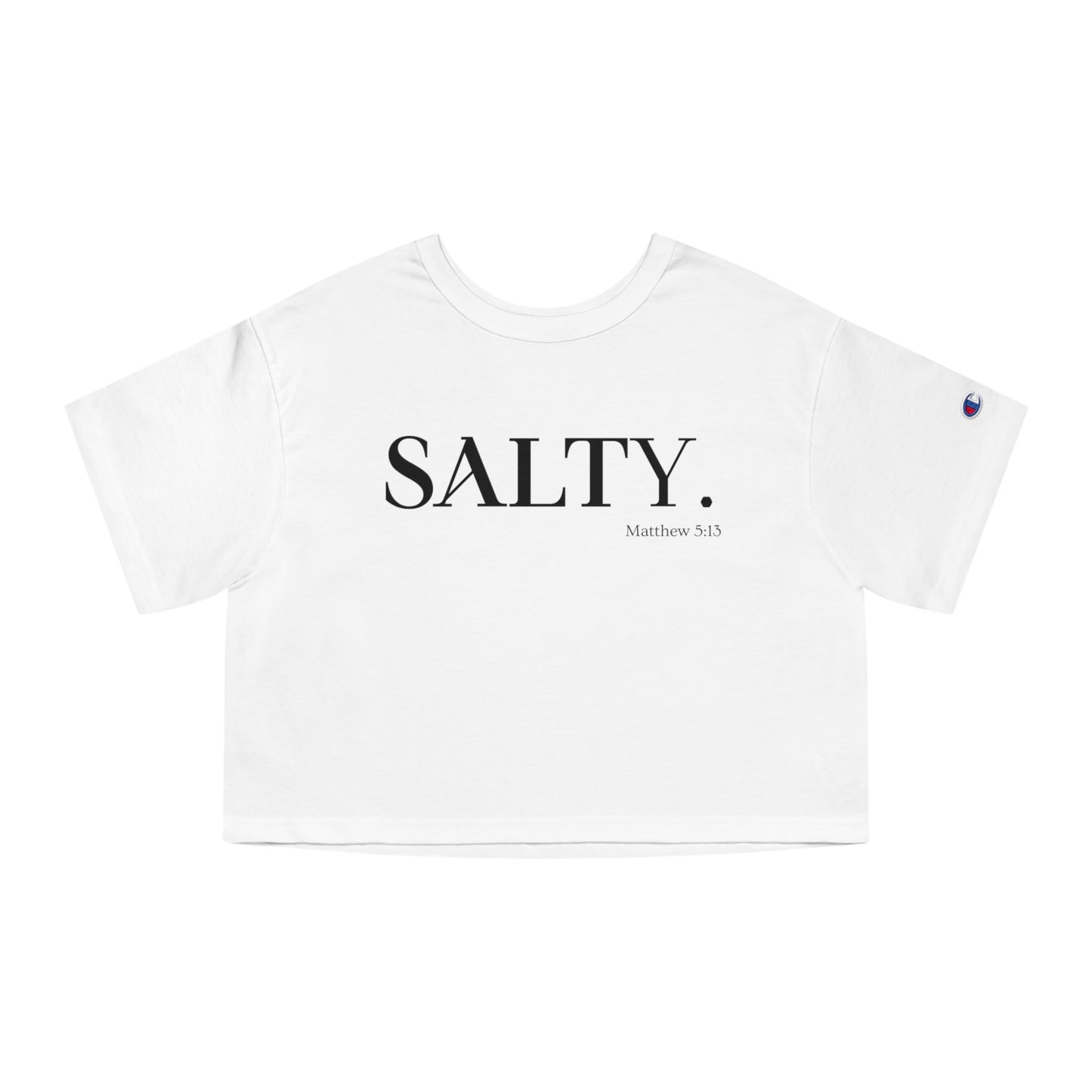 SALTY Women's Cropped Christian T-Shirt