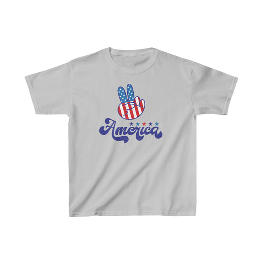 America Red, White, and Blue Kids' Tee | Patriotic Clothing