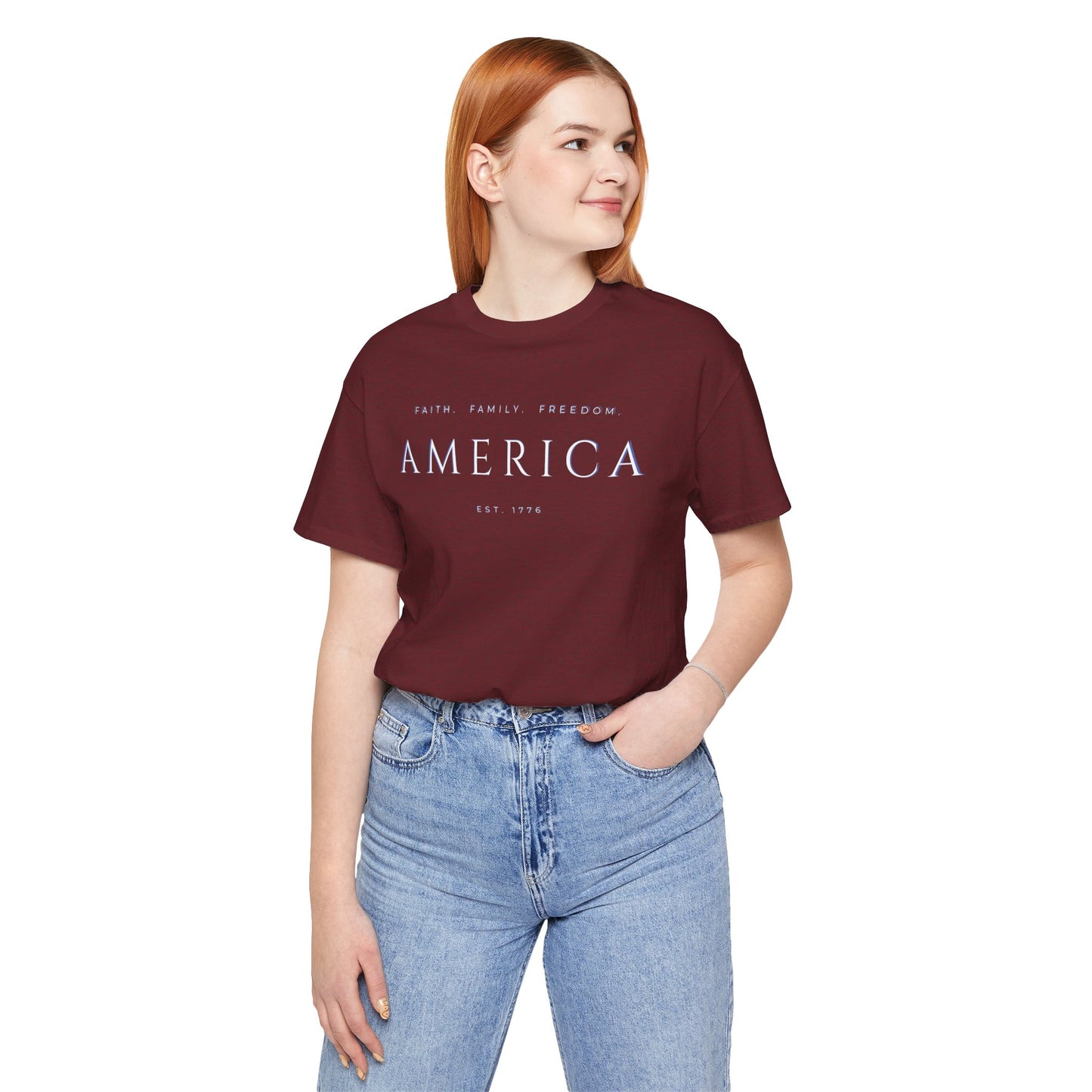 Faith Family Freedom Unisex T-Shirt | Patriotic Tee