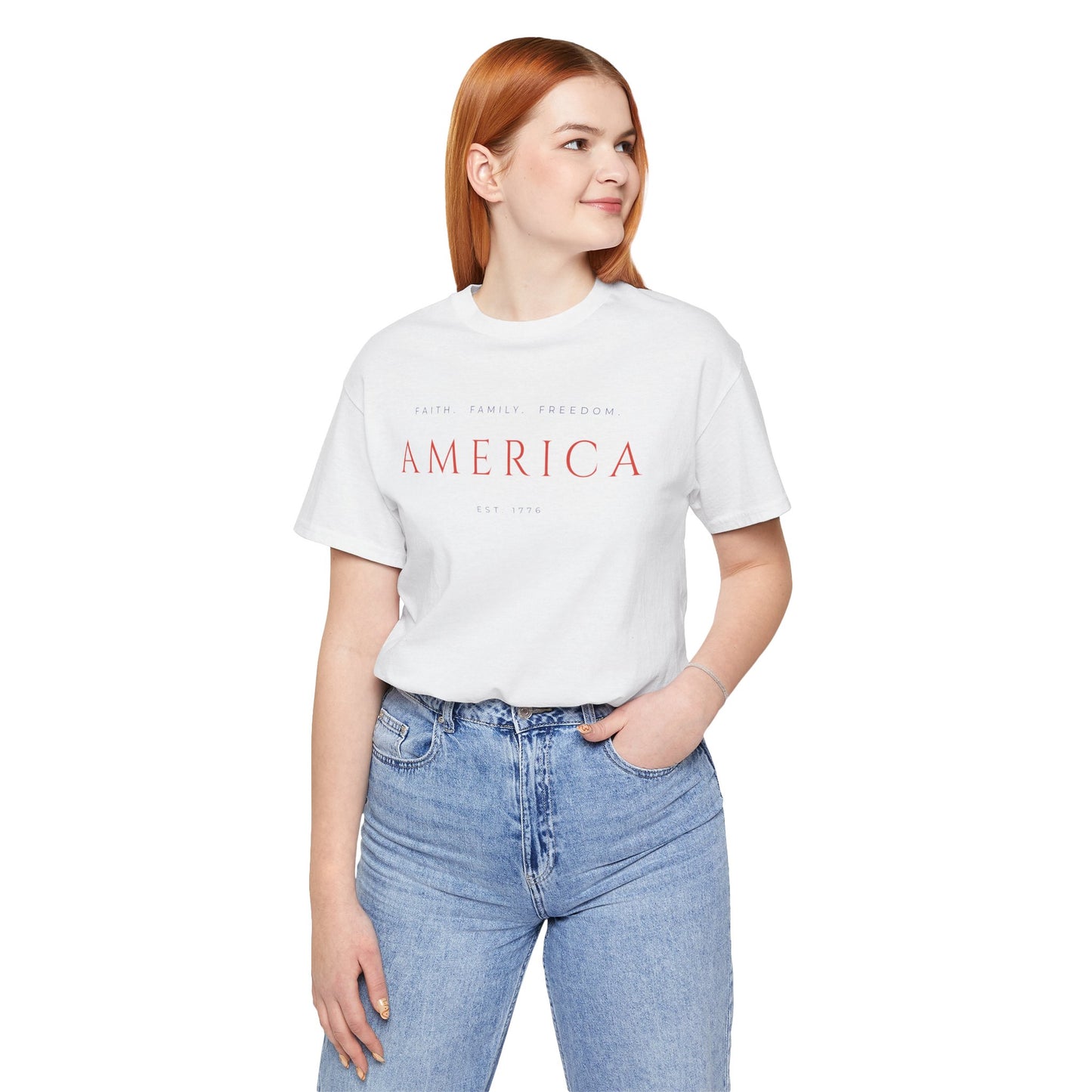 Faith Family Freedom Unisex T-Shirt | Patriotic Tee