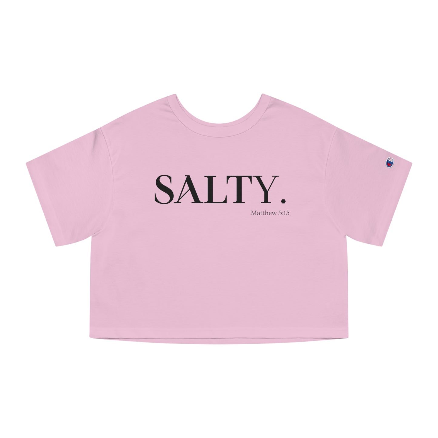 SALTY Women's Cropped Christian T-Shirt