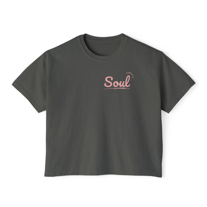Retro Sabbath Soul Boxy Tee - Women's T-Shirt