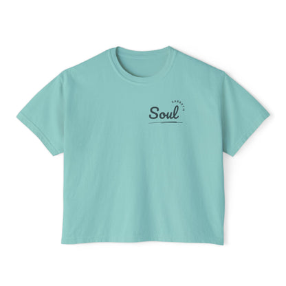 Retro Sabbath Soul Boxy Tee - Women's T-Shirt
