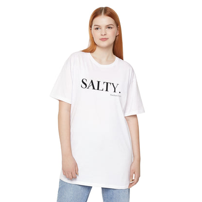 SALTY Unisex Long T-Shirt | Bible Verse Shirt
