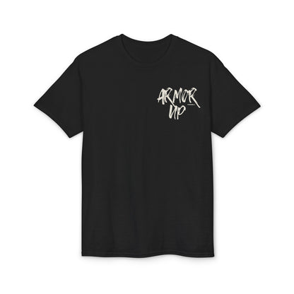 Armor Up Tee — Black Casual Streetwear T-Shirt