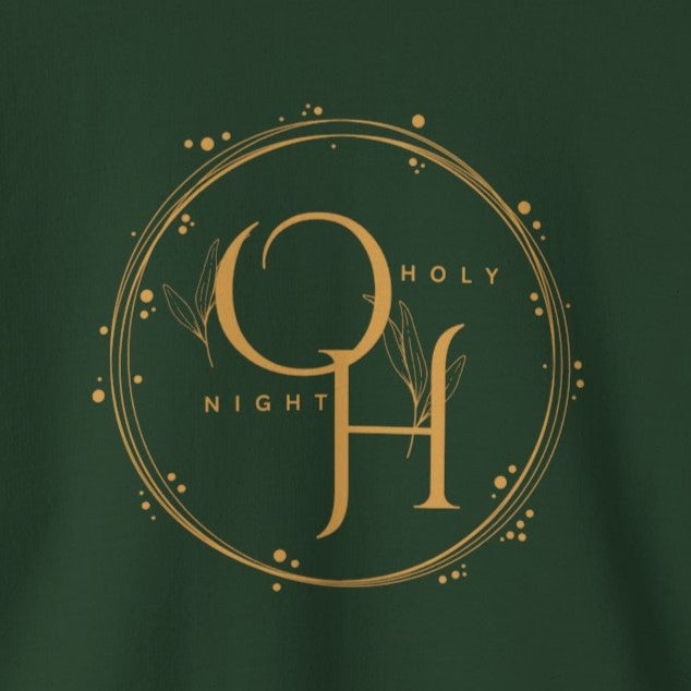 Oh Holy Night Christian Christmas Sweatshirt | Cozy Christmas Apparel