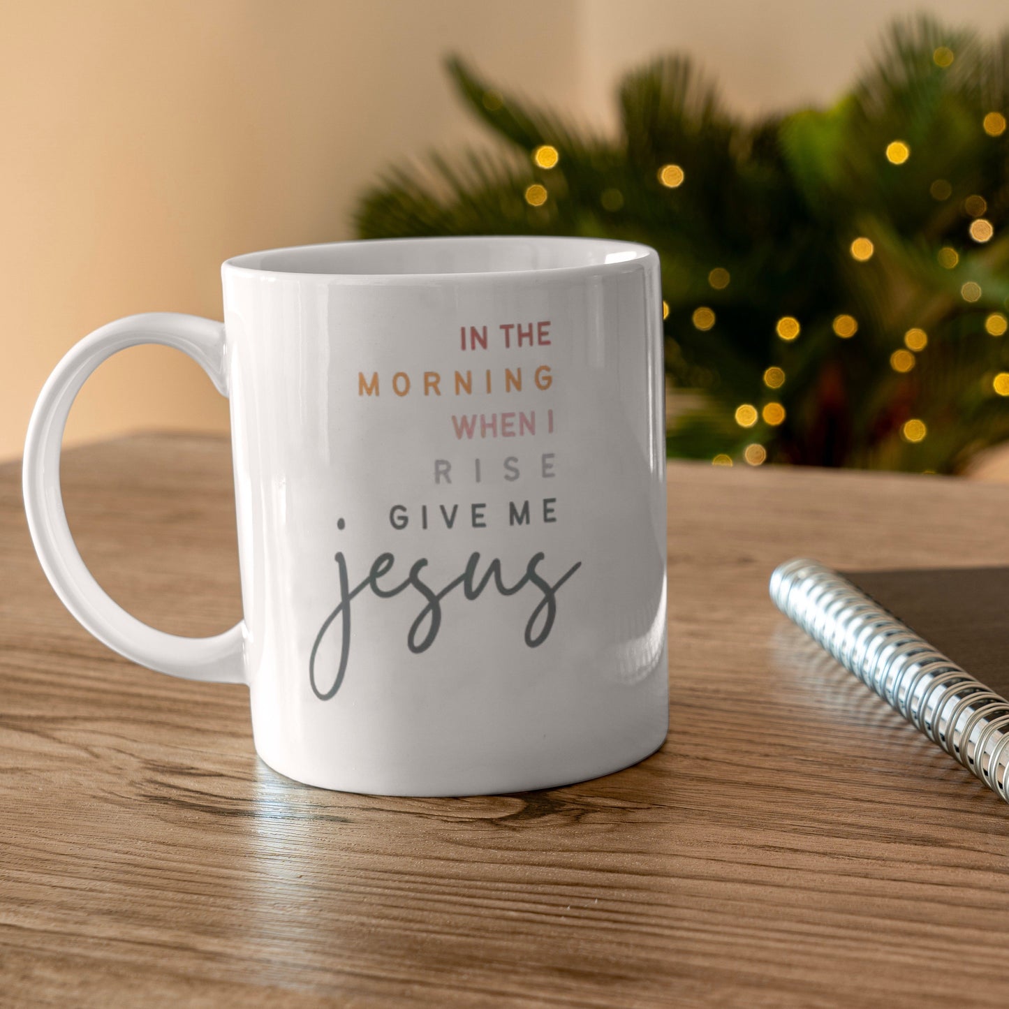 Give Me Jesus Notebook & Mug Bundle | Christmas Gifts under $20