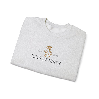 King of Kings Christian Sweatshirt | Christian Apparel for Him