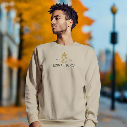 King of Kings Christian Sweatshirt | Christian Apparel for Him