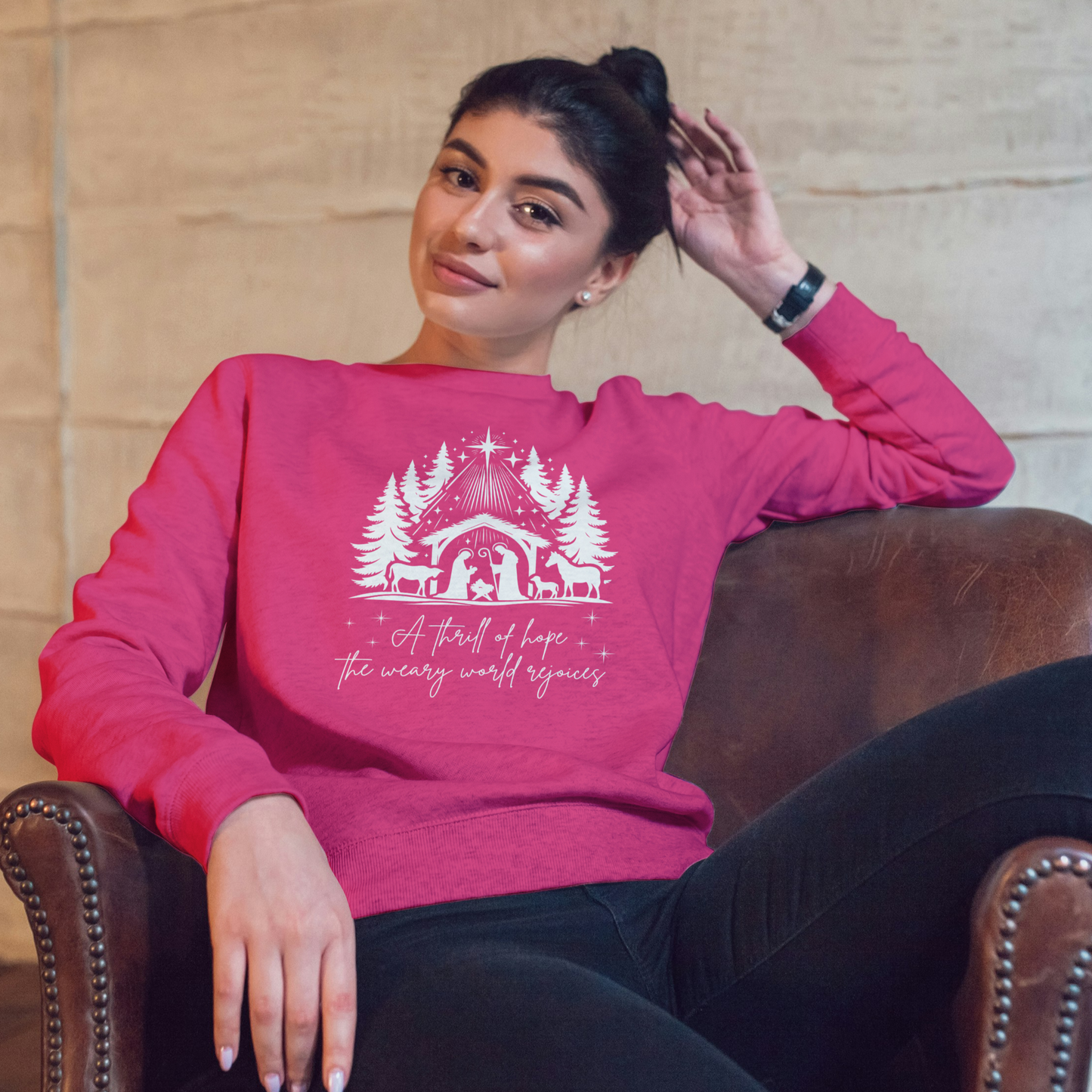 Christmas Carol Sweatshirt | Unisex Christmas Apparel