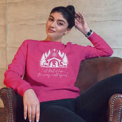 Christmas Carol Sweatshirt | Unisex Winter Apparel
