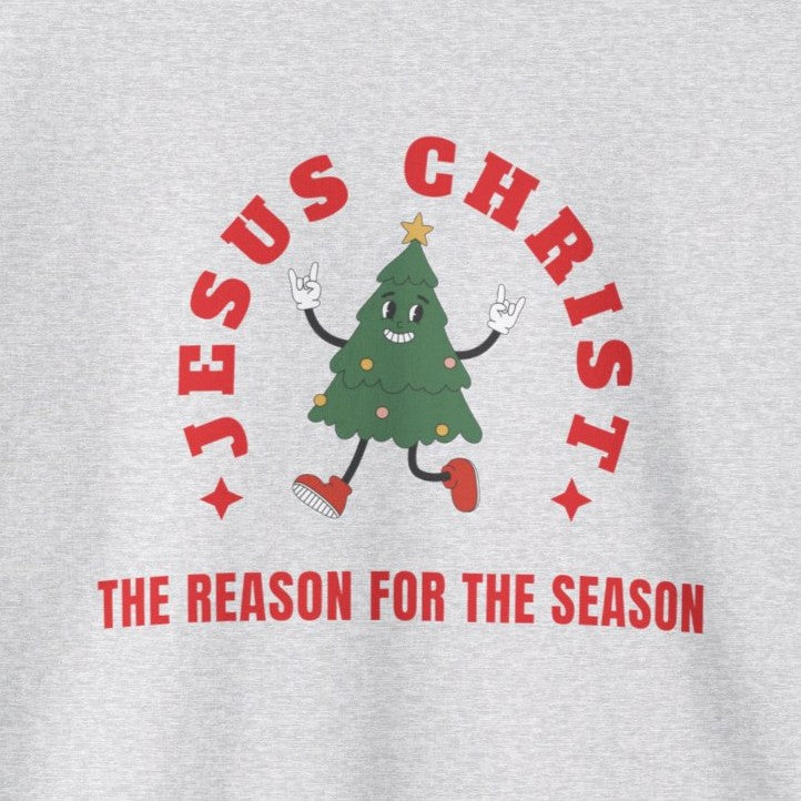 Jesus Christ the Reason for the Season Sweatshirt - Unisex Cristmas Apparel