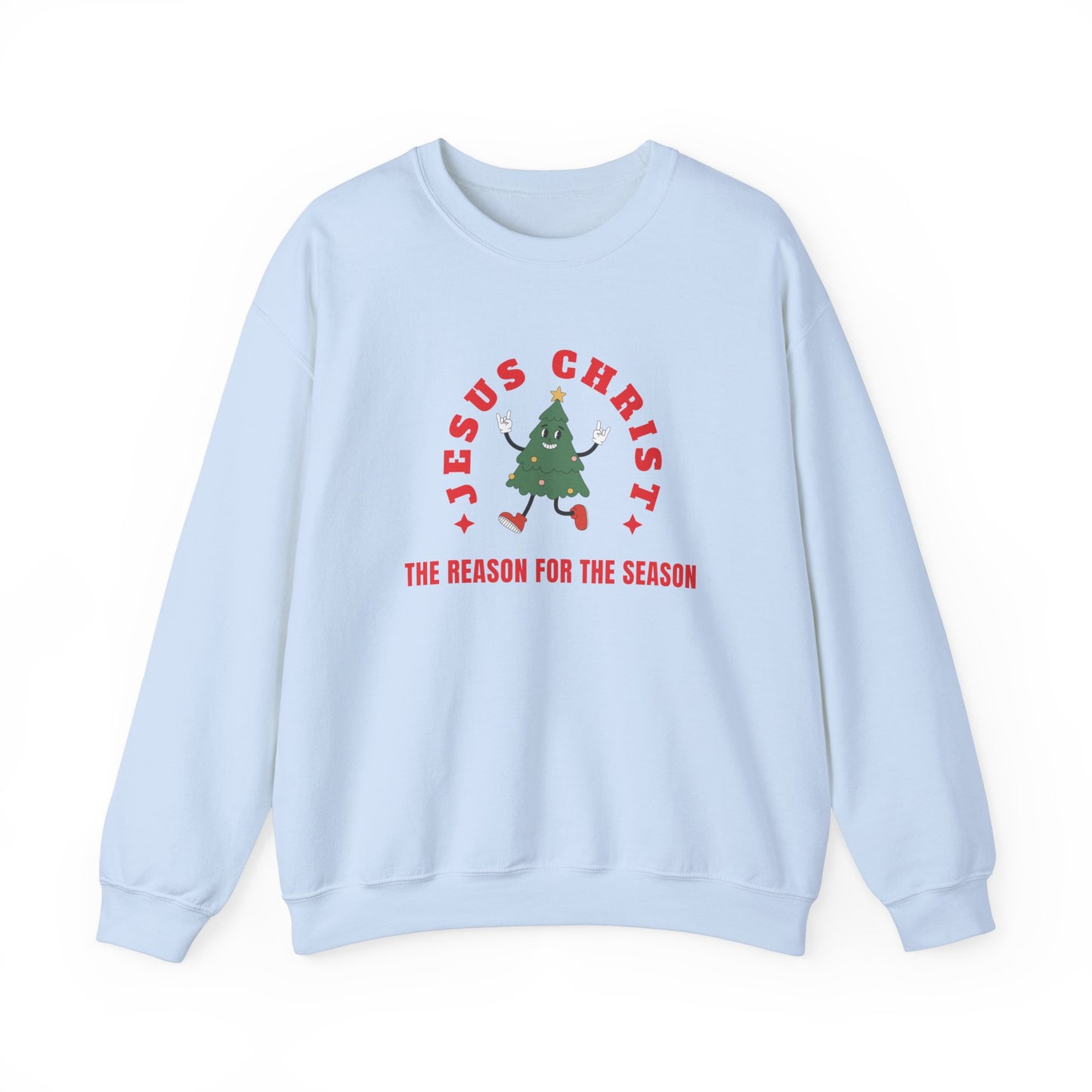 Jesus Christ the Reason for the Season Sweatshirt - Unisex Cristmas Apparel