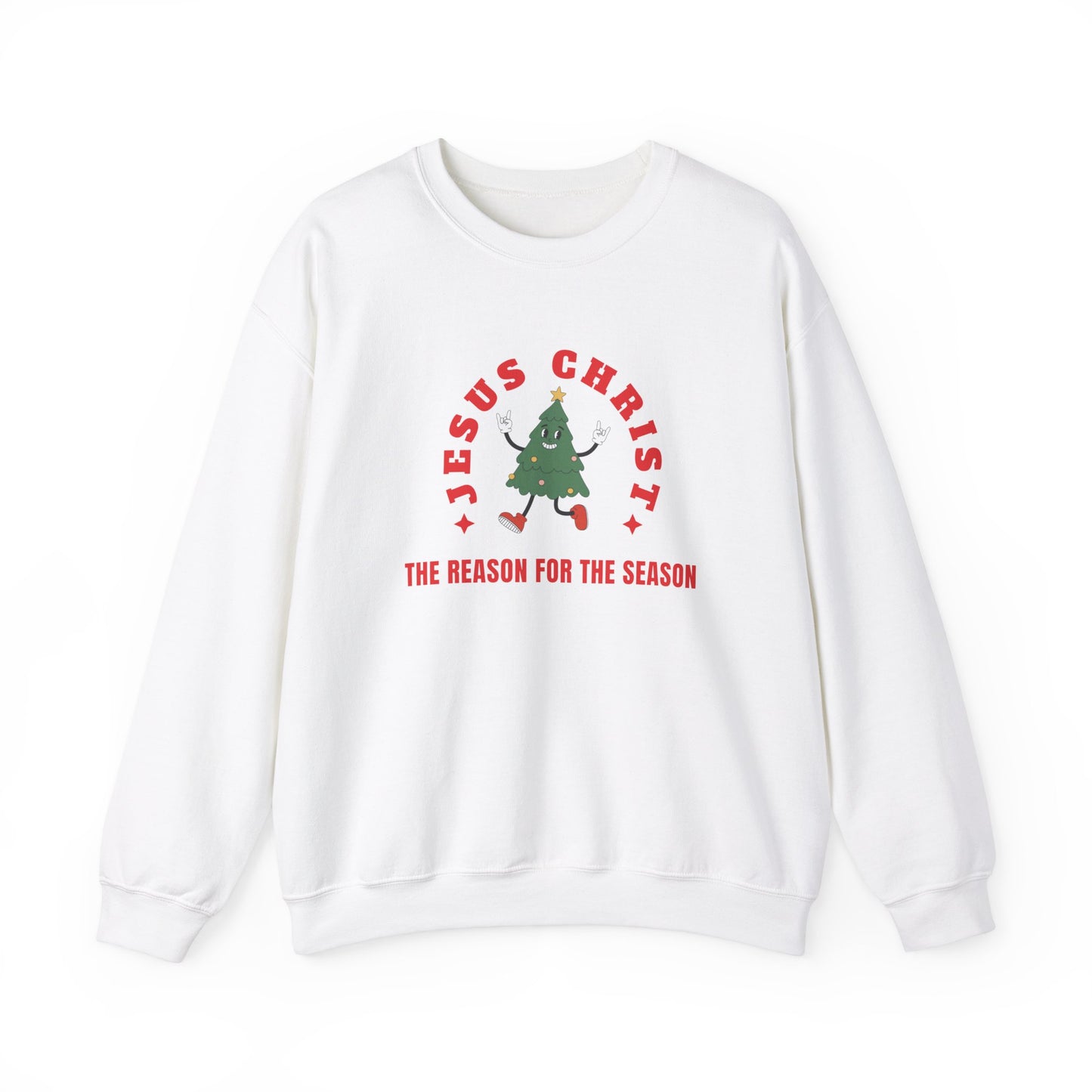Jesus Christ the Reason for the Season Sweatshirt - Unisex Cristmas Apparel