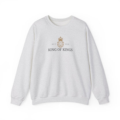 King of Kings Christian Sweatshirt | Christian Apparel for Him