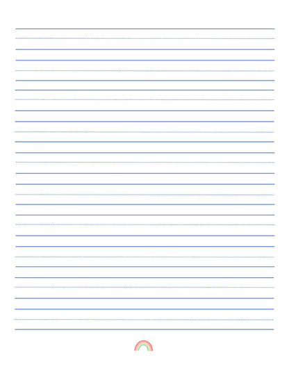 Fearfully and Wonderfully Made Children's Notebook with Butterflies & Rainbows | 8.5 x 11 Inches | Kids' Gifts under $15