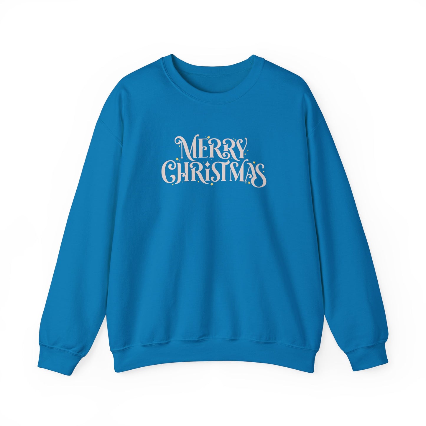 Merry Christmas Crewneck Sweatshirt | Classic Chirstmas Apparel