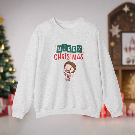 Merry Christmas Jesus Christian Christmas Sweatshirt