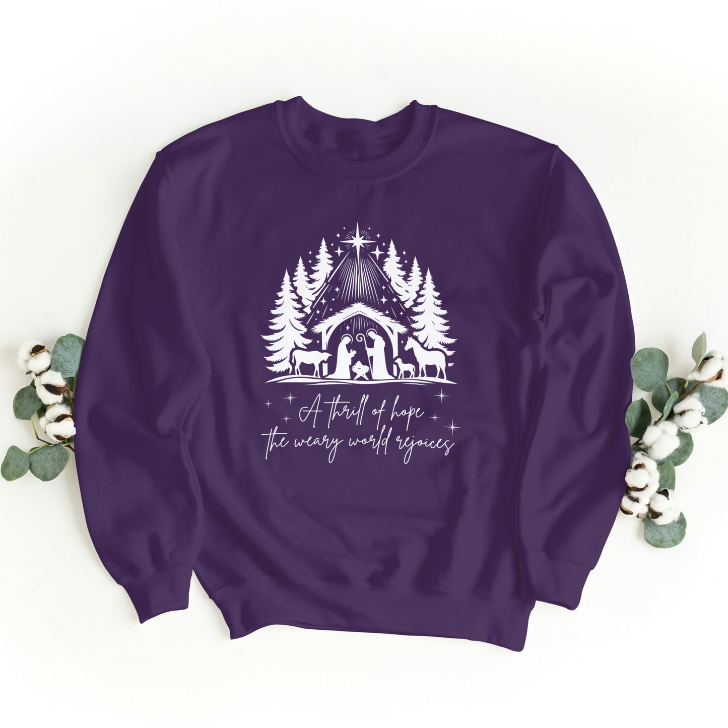 Christmas Carol Sweatshirt | Unisex Christmas Apparel