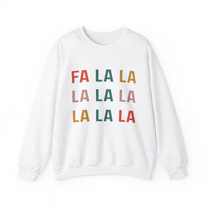 FA LA LA Christmas Crewneck Sweatshirt | Fun Winter Apparel