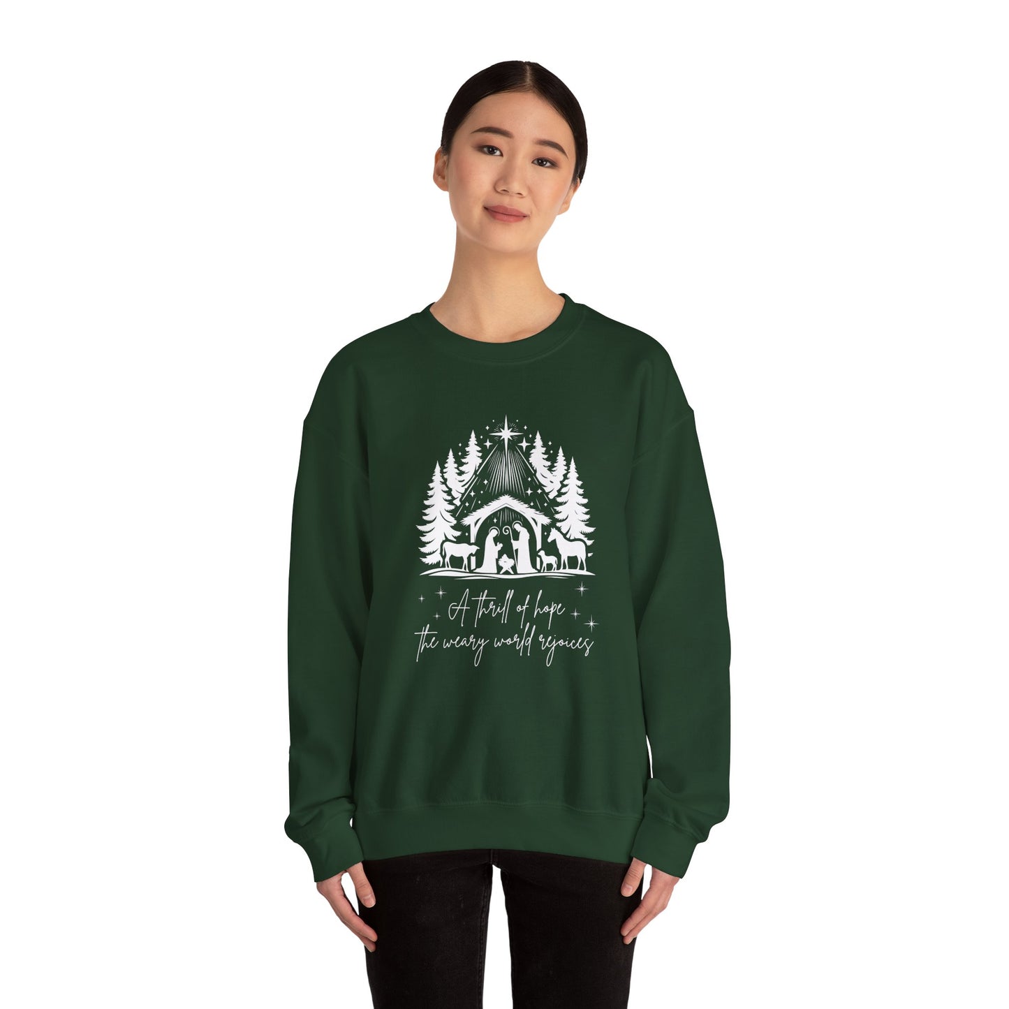 Christmas Carol Sweatshirt | Unisex Christmas Apparel