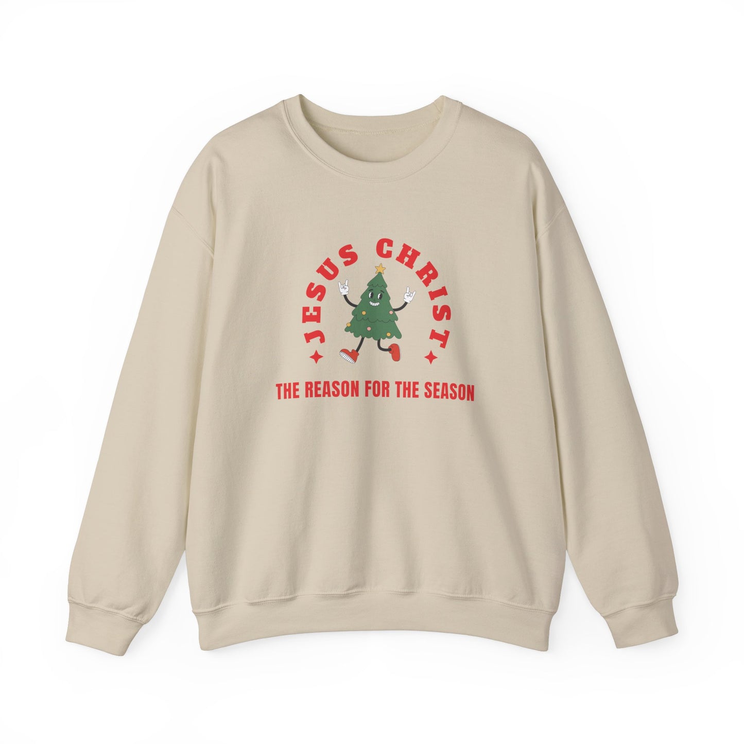 Jesus Christ the Reason for the Season Sweatshirt - Unisex Cristmas Apparel