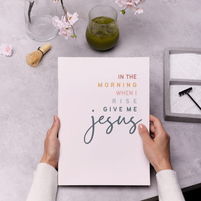 Give Me Jesus Notebook | 8.5 x 11 Inches | Gifts under $15