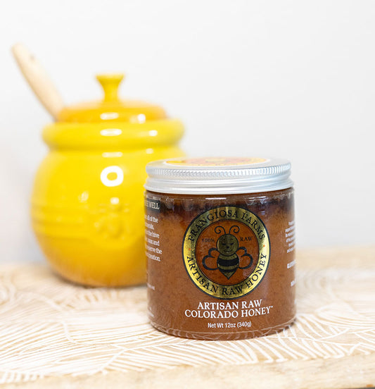 Raw Colorado Honey 12 oz