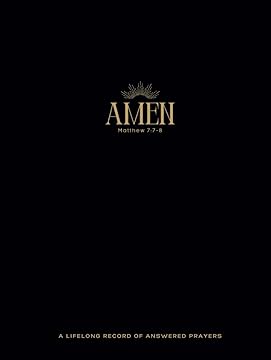 Men’s Answered Prayer Legacy Journal | A Lifelong Record of Answered Prayers | Gift for Him | Hardcover 8.25 x 11 Inches